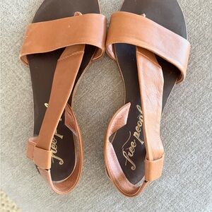 Free people sling back sandals